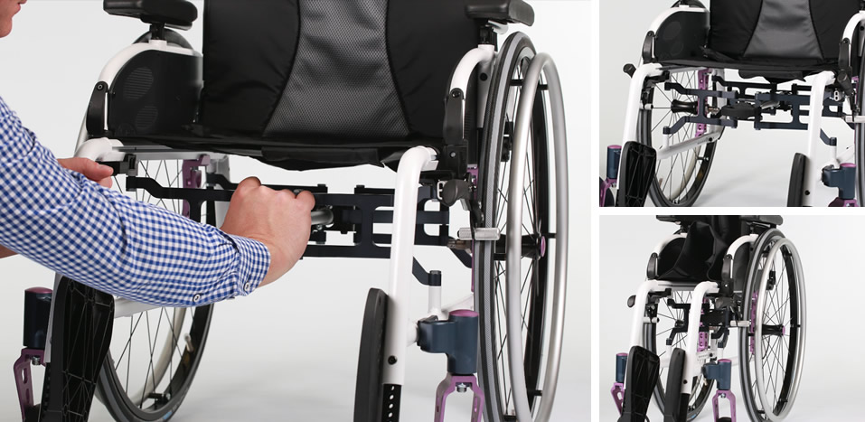 fauteuil roulant pliable